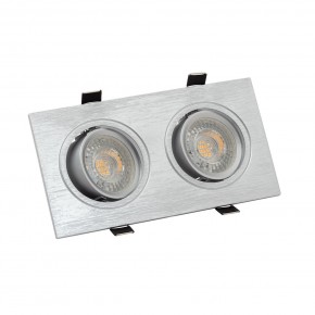 DK3022-CM Встраиваемый светильник, IP 20, 10 Вт, GU5.3, LED, серый, пластик в Талице - talica.ok-mebel.com | фото 2