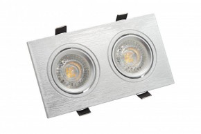 DK3022-CM Встраиваемый светильник, IP 20, 10 Вт, GU5.3, LED, серый, пластик в Талице - talica.ok-mebel.com | фото 3