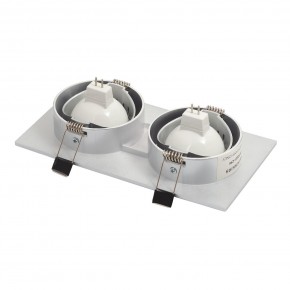 DK3022-CM Встраиваемый светильник, IP 20, 10 Вт, GU5.3, LED, серый, пластик в Талице - talica.ok-mebel.com | фото 4