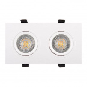 DK3022-WH Встраиваемый светильник, IP 20, 10 Вт, GU5.3, LED, белый, пластик в Талице - talica.ok-mebel.com | фото 2