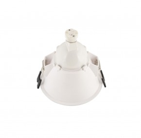 DK3026-WB Встраиваемый светильник, IP 20, 10 Вт, GU5.3, LED, белый/черный, пластик в Талице - talica.ok-mebel.com | фото 4