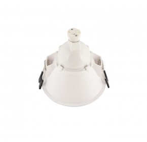 DK3026-WG Встраиваемый светильник, IP 20, 10 Вт, GU5.3, LED, белый/золотой, пластик в Талице - talica.ok-mebel.com | фото 3