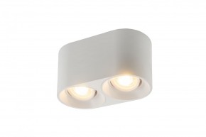DK3036-WH Светильник накладной IP 20, 10 Вт, GU5.3, LED, белый, пластик в Талице - talica.ok-mebel.com | фото
