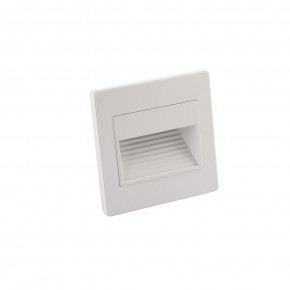 DK3050-WH Светильник встраиваемый в стену, IP 20, LED 3000, 1 Вт, белый, пластик в Талице - talica.ok-mebel.com | фото 2