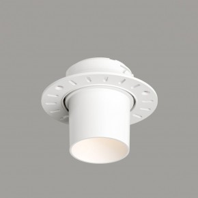 DK3057-WH Встраиваемый светильник под шпатлевку, IP20, до 15 Вт, LED, GU5,3, белый, пластик в Талице - talica.ok-mebel.com | фото