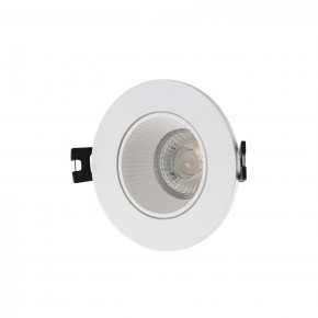 DK3061-WH Встраиваемый светильник, IP 20, 10 Вт, GU5.3, LED, белый/белый, пластик в Талице - talica.ok-mebel.com | фото