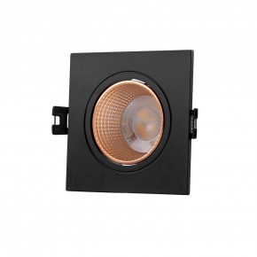 DK3071-BBR Встраиваемый светильник, IP 20, 10 Вт, GU5.3, LED, черный/бронзовый, пластик в Талице - talica.ok-mebel.com | фото