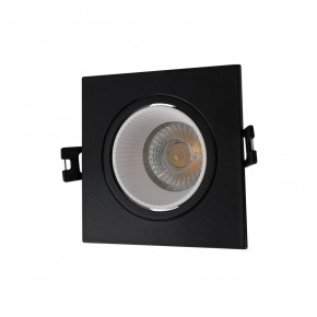 DK3071-BK+WH Встраиваемый светильник, IP 20, 10 Вт, GU5.3, LED, черный/белый, пластик в Талице - talica.ok-mebel.com | фото