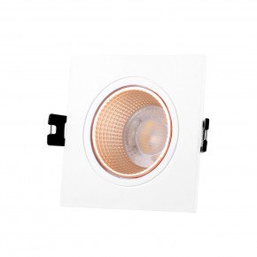 DK3071-WBR Встраиваемый светильник, IP 20, 10 Вт, GU5.3, LED, белый/бронзовый, пластик в Талице - talica.ok-mebel.com | фото
