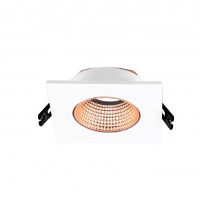 DK3071-WBR Встраиваемый светильник, IP 20, 10 Вт, GU5.3, LED, белый/бронзовый, пластик в Талице - talica.ok-mebel.com | фото 2