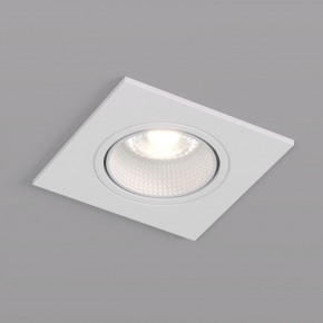 DK3071-WH Встраиваемый светильник, IP 20, 10 Вт, GU5.3, LED, белый/белый, пластик в Талице - talica.ok-mebel.com | фото
