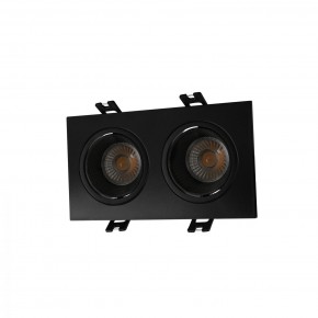DK3072-BK Встраиваемый светильник, IP 20, 10 Вт, GU5.3, LED, черный/черный, пластик в Талице - talica.ok-mebel.com | фото