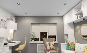 DK3072-BK+WH Встраиваемый светильник, IP 20, 10 Вт, GU5.3, LED, черный/белый, пластик в Талице - talica.ok-mebel.com | фото 2