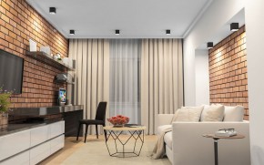 DK3080-BW+BK Светильник накладной IP 20, 10 Вт, GU5.3, LED, черно-белый/черный, пластик в Талице - talica.ok-mebel.com | фото 2