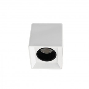 DK3080-WH+BK Светильник накладной IP 20, 10 Вт, GU5.3, LED, белый/черный, пластик в Талице - talica.ok-mebel.com | фото
