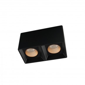 DK3085-BK+BR Светильник накладной IP 20, 10 Вт, GU5.3, LED, черный/бронзовый, пластик в Талице - talica.ok-mebel.com | фото