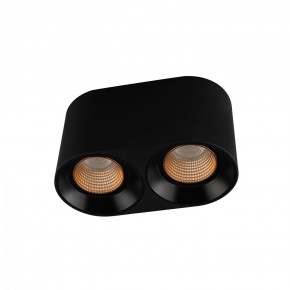 DK3096-BK+BR Светильник накладной IP 20, 10 Вт, GU5.3, LED, черный/бронзовый, пластик в Талице - talica.ok-mebel.com | фото