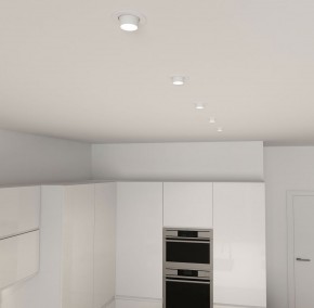 DK3120-WH Встраиваемый светильник, IP20, до 15 Вт, LED, GU5,3, белый, пластик в Талице - talica.ok-mebel.com | фото 6