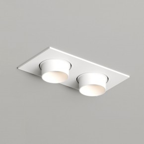 DK3122-WH Встраиваемый светильник, IP20, до 15 Вт, LED, GU5,3, белый, пластик в Талице - talica.ok-mebel.com | фото