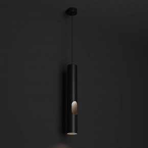 DK4045-BK Подвесной светильник, с декоративным вырезом, IP 20, до 15 Вт, LED, GU10, черный, алюминий в Талице - talica.ok-mebel.com | фото 2