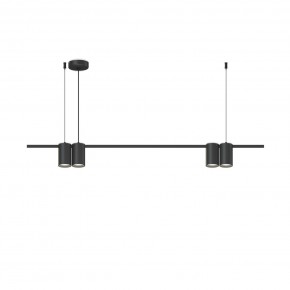 DK4061-BK Подвесной светильник ORBIT, IP20, 4xGU10 LED до 15 Вт, черный матовый, алюминий в Талице - talica.ok-mebel.com | фото 3