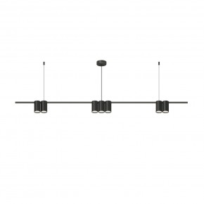 DK4063-BK Подвесной светильник ORBIT, IP20, 7xGU10 LED до 15 Вт, черный матовый, алюминий в Талице - talica.ok-mebel.com | фото 3