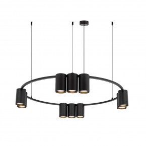 DK4065-BK Подвесной светильник ORBIT, IP20, 10xGU10 LED до 15 Вт, черный матовый, алюминий в Талице - talica.ok-mebel.com | фото 3