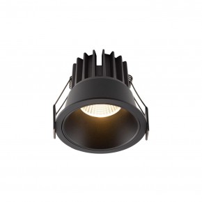 DK4400-BK Встраиваемый светильник, IP 20, 7 Вт, LED 3000, черный, алюминий в Талице - talica.ok-mebel.com | фото