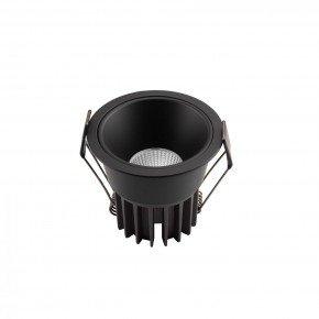 DK4500-BK Встраиваемый светильник, IP 20, 12 Вт, LED 3000, черный, алюминий в Талице - talica.ok-mebel.com | фото