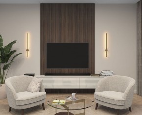 DK5012-SG Бра 800 мм, 3000К, IP20,7 Вт, матовое золото в Талице - talica.ok-mebel.com | фото 5