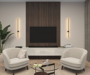 DK5014-BK Бра 1000 мм, 3000К, IP20, 12 Вт, черный, алюминий в Талице - talica.ok-mebel.com | фото 5