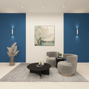 DK5022-WH Настенный светильник, IP20, до 15 Вт, LED, 2xGU10, белый, алюминий в Талице - talica.ok-mebel.com | фото 4