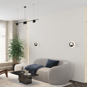 DK5060-BK Бра ORBIT, IP20, 3000К, LED, 10 Вт, черный матовый, алюминий в Талице - talica.ok-mebel.com | фото 6