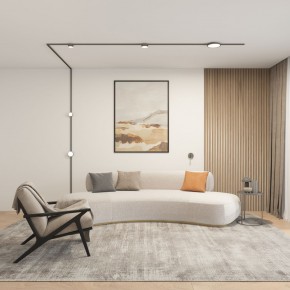 DK5072-DN Бра SHINE WALL со светодиодом, D104*H68, IP20, 3000К, 3W, RA?90, темный никель, алюминий в Талице - talica.ok-mebel.com | фото 5