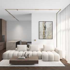 DK5072-SB Бра SHINE WALL со светодиодом, D104*H68, IP20, 3000К, 3W, RA?90, сатинированная латунь, алюминий в Талице - talica.ok-mebel.com | фото 6