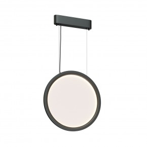 DK6604-BK Подвесной вертикальный светильник Veil со светодиодом H1500 d450 220V 36W 3000-6000K IP20 черный алюминий в Талице - talica.ok-mebel.com | фото 3