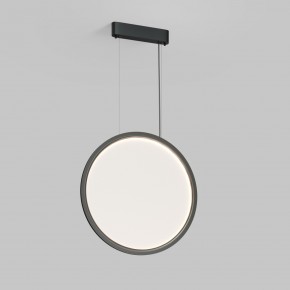 DK6606-BK Подвесной вертикальный светильник Veil со светодиодом H1700 d600 220V 48W 3000-6000K IP20 черный алюминий в Талице - talica.ok-mebel.com | фото 3