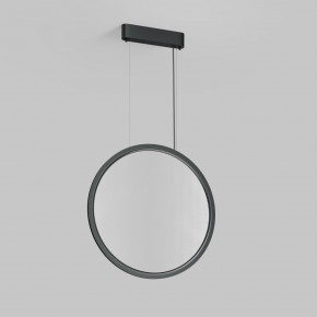 DK6606-BK Подвесной вертикальный светильник Veil со светодиодом H1700 d600 220V 48W 3000-6000K IP20 черный алюминий в Талице - talica.ok-mebel.com | фото 4