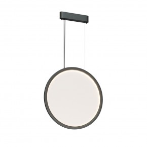 DK6606-BK Подвесной вертикальный светильник Veil со светодиодом H1700 d600 220V 48W 3000-6000K IP20 черный алюминий в Талице - talica.ok-mebel.com | фото 5