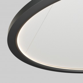 DK6616-BK Подвесной горизонтальный светильник Veil со светодиодом H900 d600 220V 48W 3000-6000K IP20 черный алюминий в Талице - talica.ok-mebel.com | фото 3