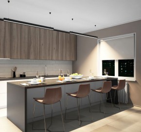 DK9124-BK Линейный светильник 30W 1250mm 4000K, черный в Талице - talica.ok-mebel.com | фото 4