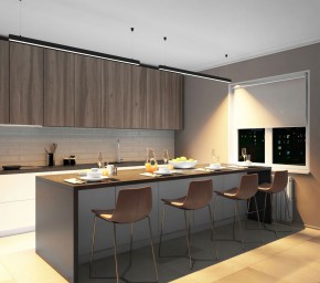 DK9153-BK Линейный светильник 42W 1500mm 3000K, черный в Талице - talica.ok-mebel.com | фото 7