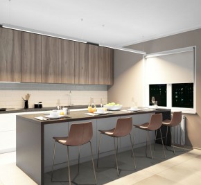 DK9154-WH Линейный светильник 42W 1500mm 4000K, белый в Талице - talica.ok-mebel.com | фото