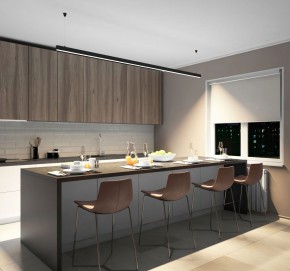 DK9254-BK Линейный светильник 62W 2500mm 4000K, черный в Талице - talica.ok-mebel.com | фото 5