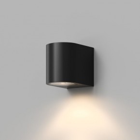 DK9790-BK Настенный уличный светильник NARVIK, IP44, GU10 LED, до 15 Вт, черный, алюминий в Талице - talica.ok-mebel.com | фото