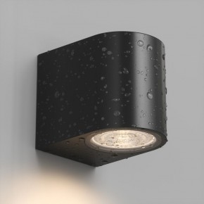 DK9790-BK Настенный уличный светильник NARVIK, IP44, GU10 LED, до 15 Вт, черный, алюминий в Талице - talica.ok-mebel.com | фото 3