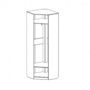 ЭЛАНА Прихожая (модульная) Бодега Белая в Талице - talica.ok-mebel.com | фото 5