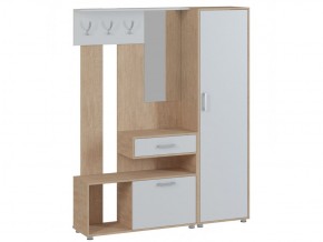 ЭНТЕР 1 Прихожая (модульная) дуб сонома/белый в Талице - talica.ok-mebel.com | фото 2