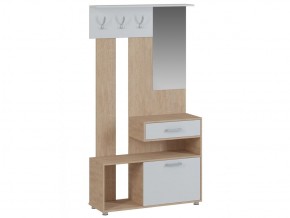 ЭНТЕР 1 Прихожая (модульная) дуб сонома/белый в Талице - talica.ok-mebel.com | фото 4
