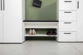 ЭЙР прихожая (модульная) Белый Шагрень в Талице - talica.ok-mebel.com | фото 23